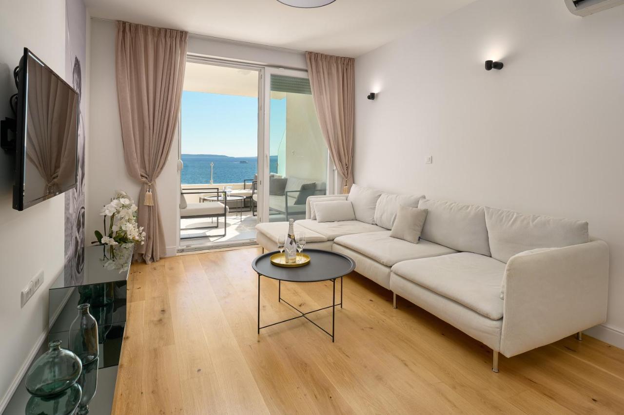 Klara Beach Apartment สปลิท ภายนอก รูปภาพ